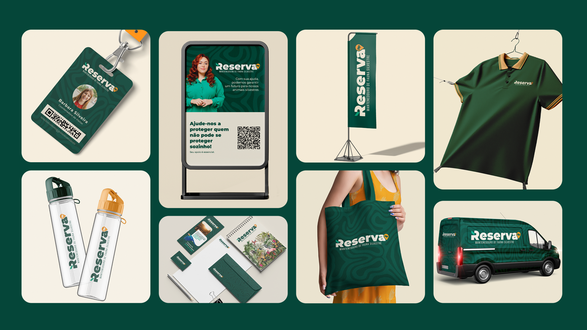 Reserva Ribeirão Pires - Peças gráficas